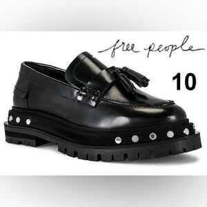 NIB Free People Tegan Tassel Loafers